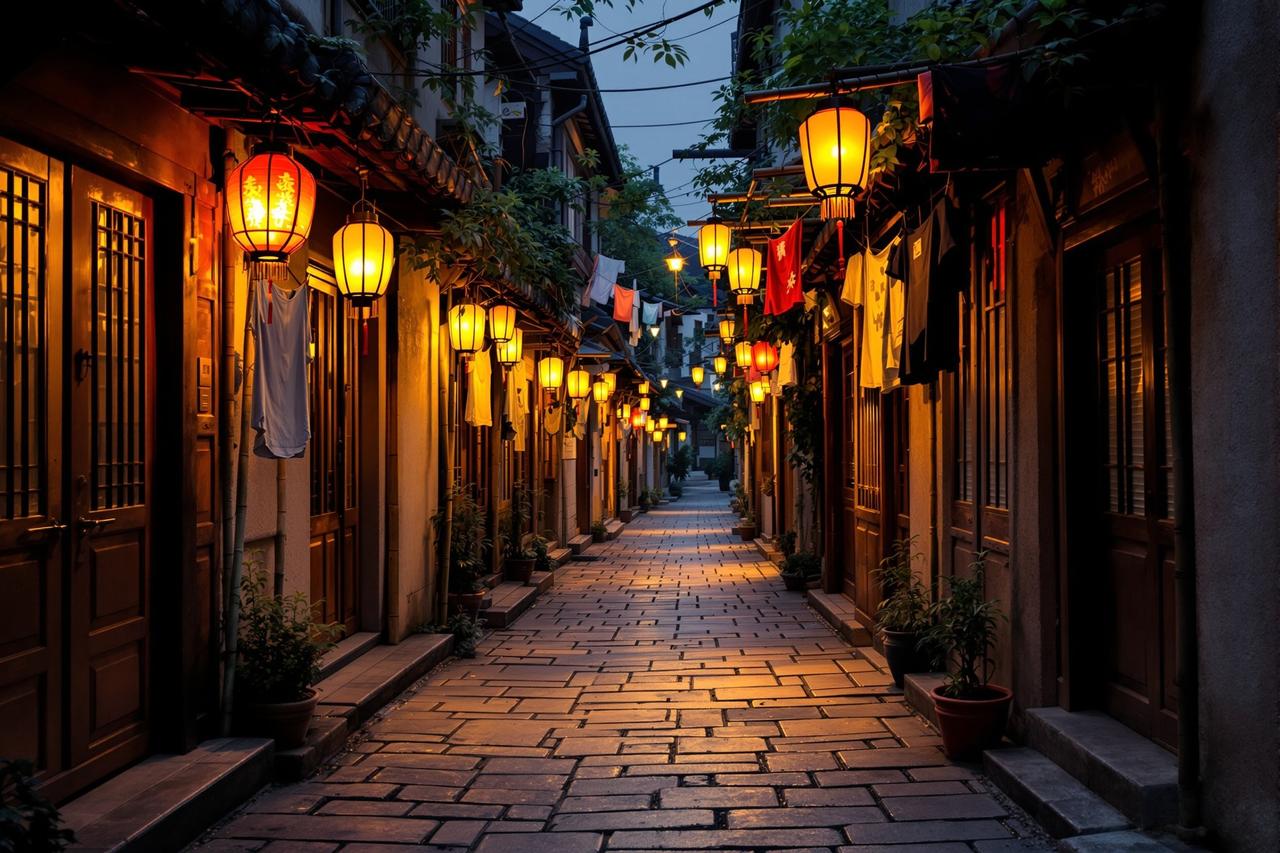 河马剧场官网入口 - 小巷深处，年代生活题材动漫短剧